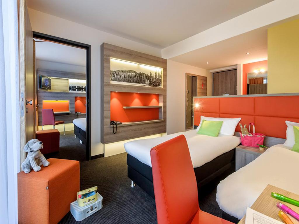 Posezení v ubytování ibis Styles Nagold-Schwarzwald