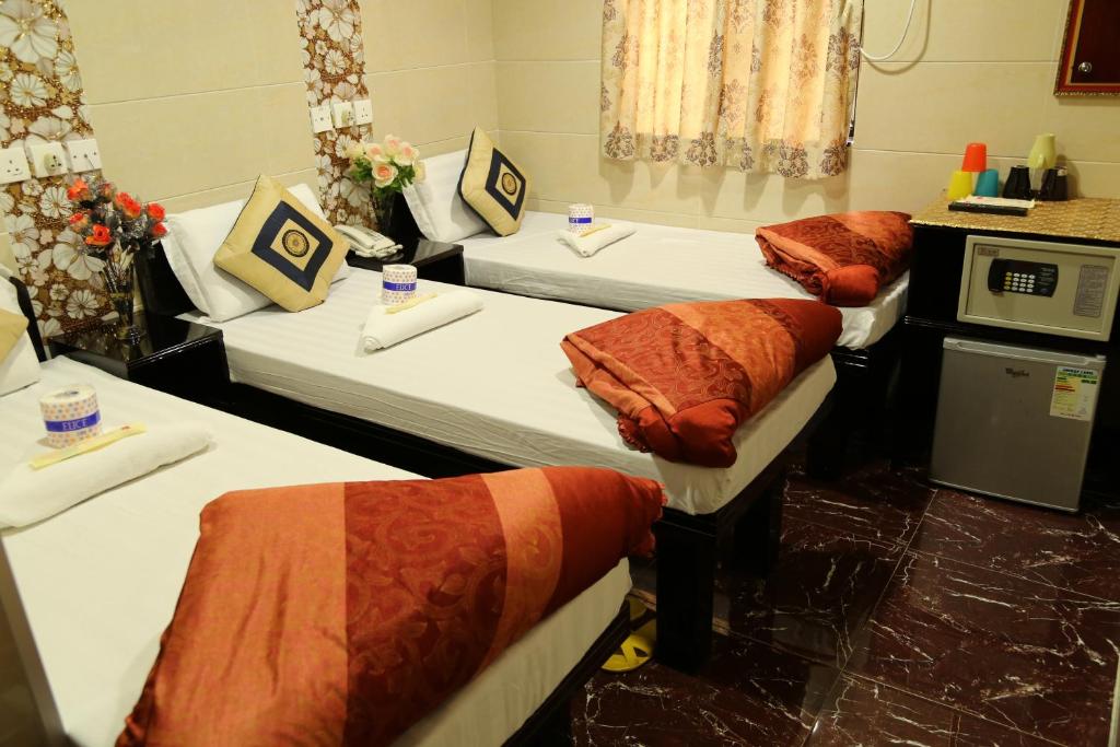 Cama o camas de una habitación en Tokyo Hostel