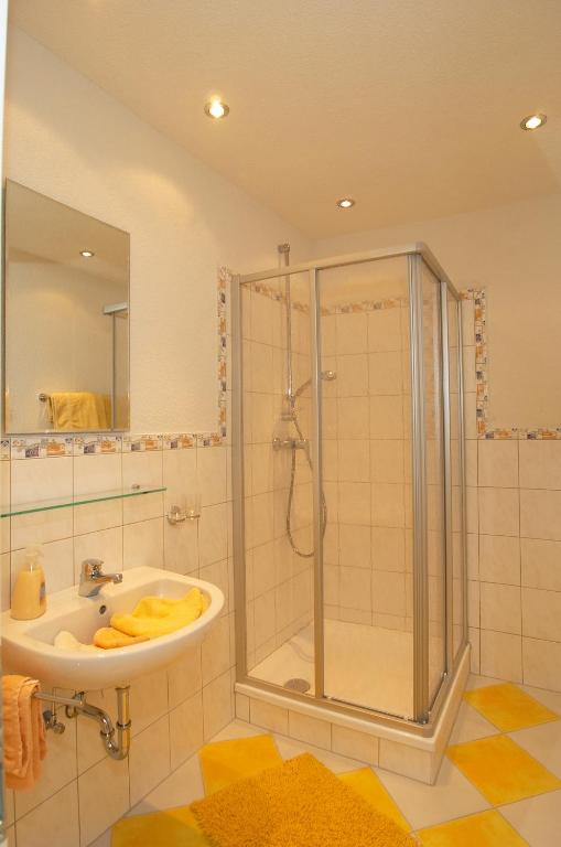 Kúpeľňa v ubytovaní Haus Birnbacher
