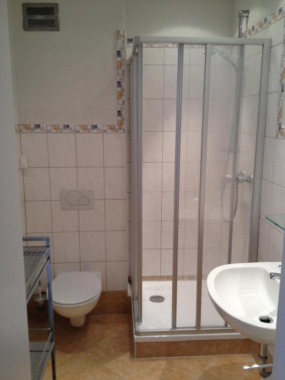 Kúpeľňa v ubytovaní Haus Birnbacher
