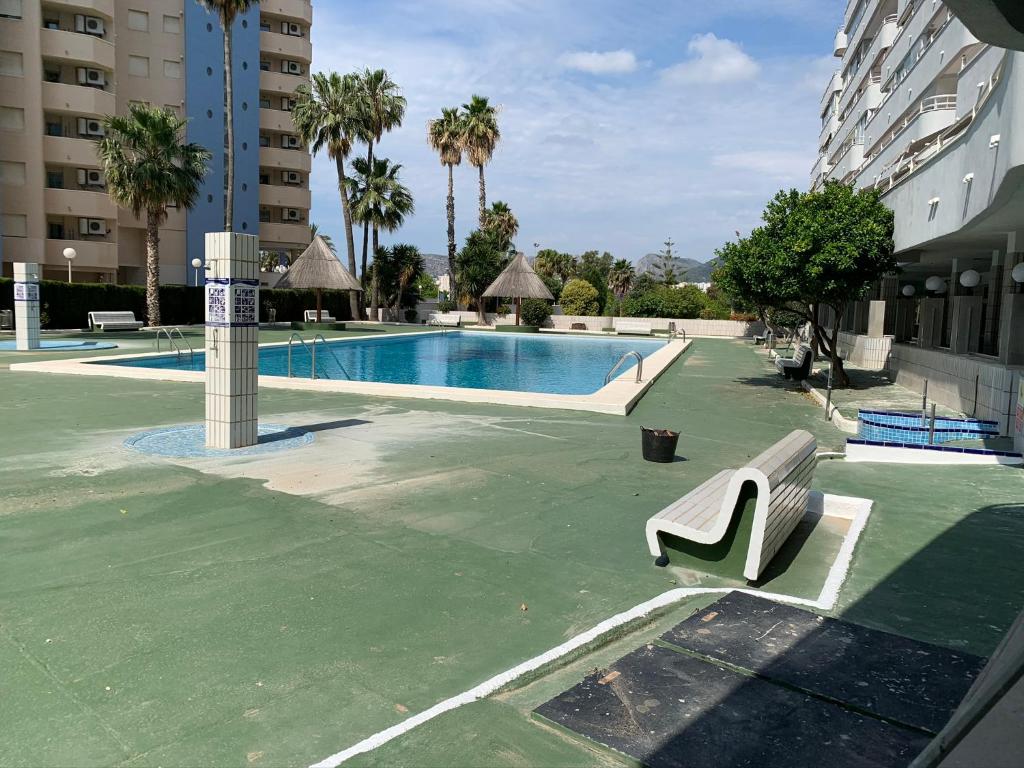 The swimming pool at or close to SERVICE APART LAZARO - Apartamentos Aguamarina 47