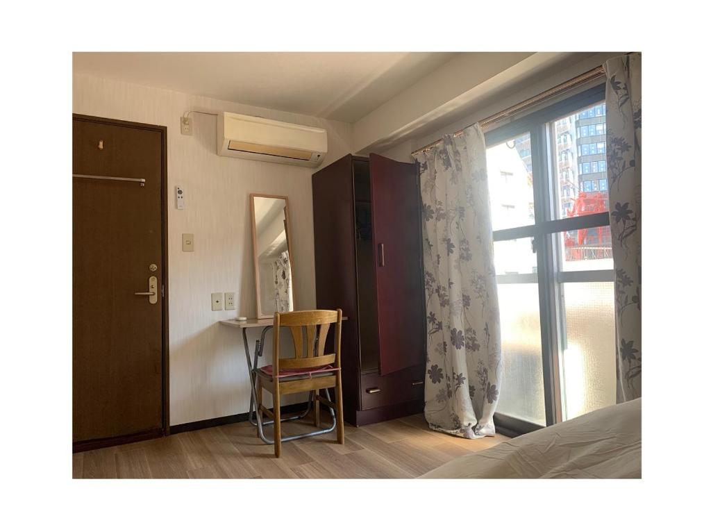 Posezení v ubytování Tokyo Kakan