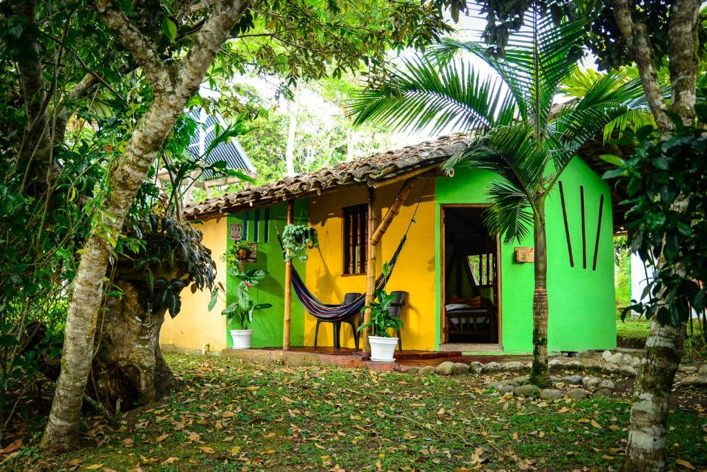 Finca Ecológica El Maco - Deluxe Double O Twin Room Con Vista Al Jardín