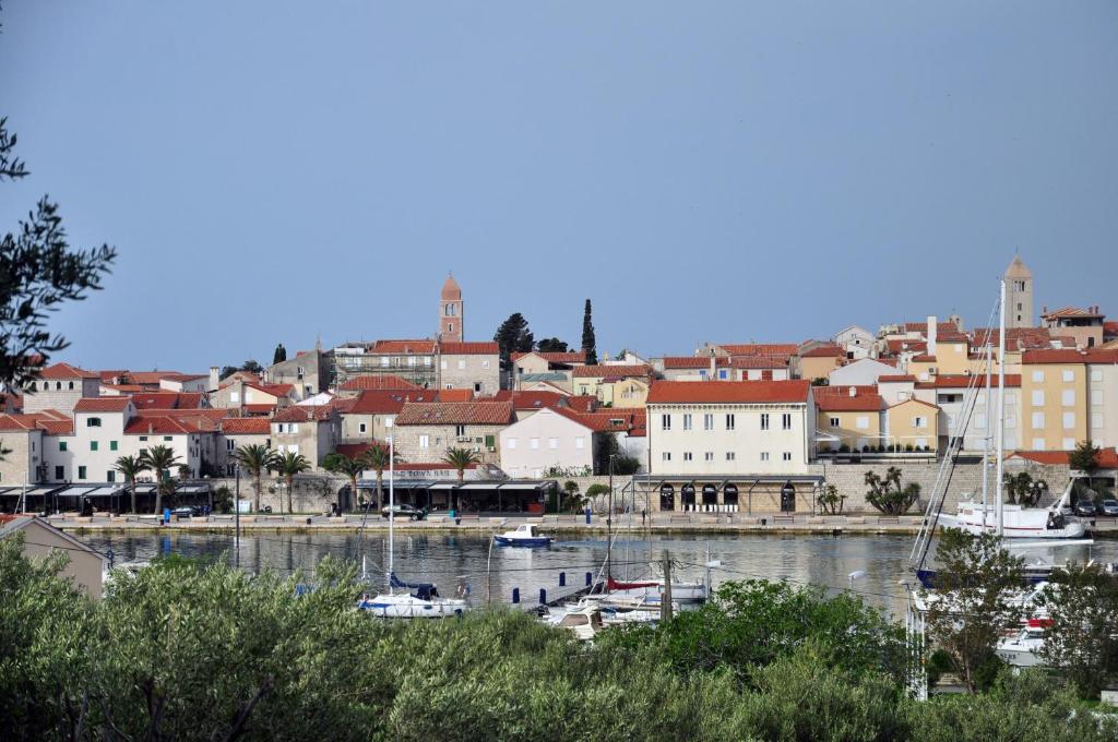 Rose rooms at island of Rab