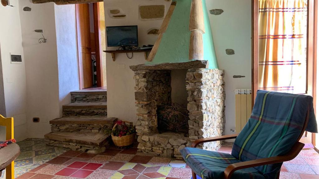 Posezení v ubytování Albergo diffuso Ecobelmonte