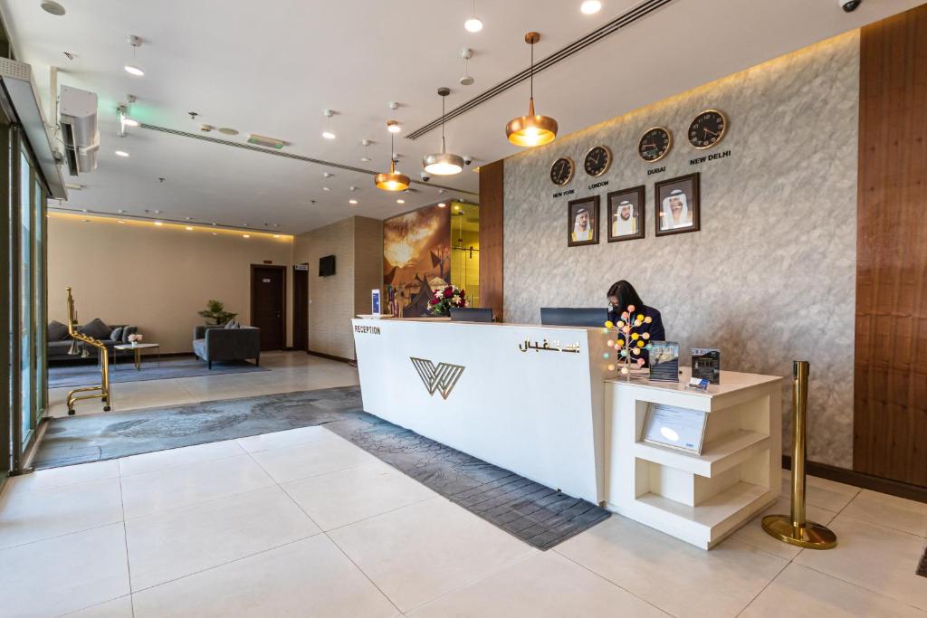 Vstupní hala nebo recepce v ubytování Le Wana Hotel