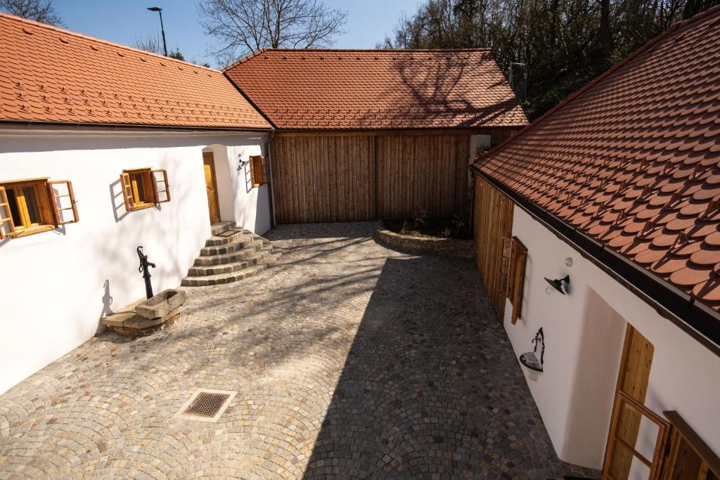 Budova, kde se apartmán nachází
