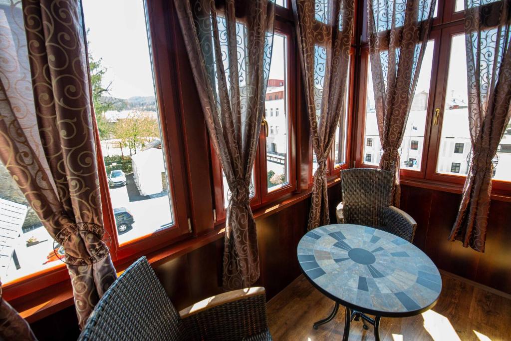 Posezení v ubytování Hotel Kuria