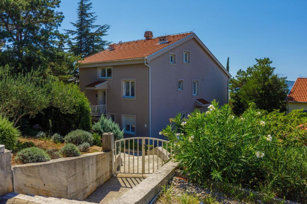 Zahrada ubytování Apartments Robic