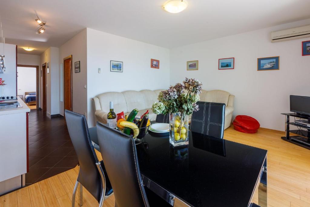 Posezení v ubytování Apartments Robic