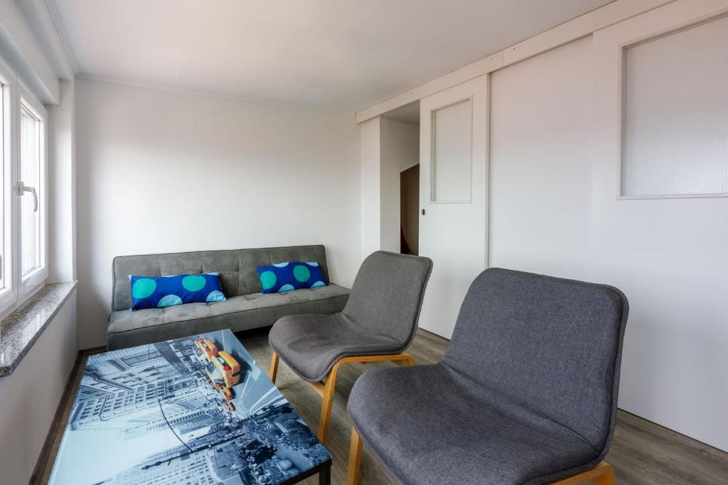 Posezení v ubytování Apartment Heriban