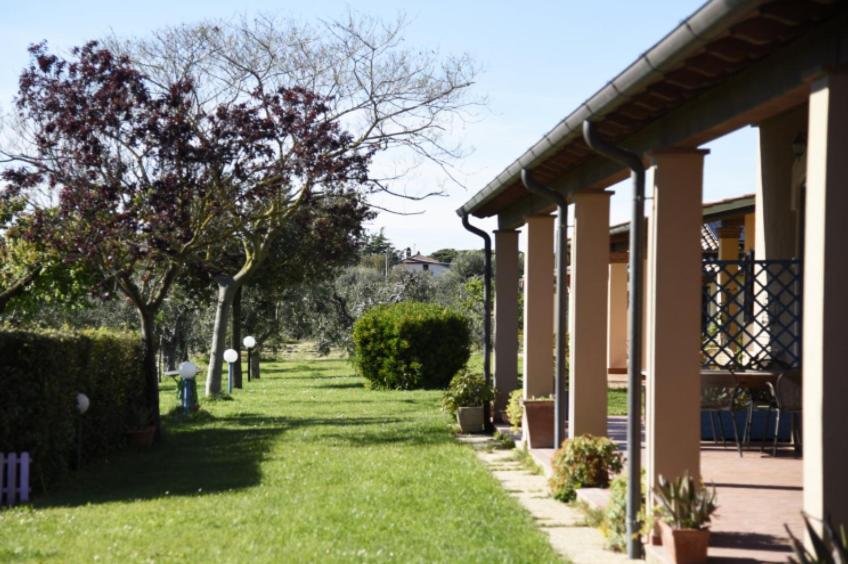 Zahrada ubytování Podere Montecorno