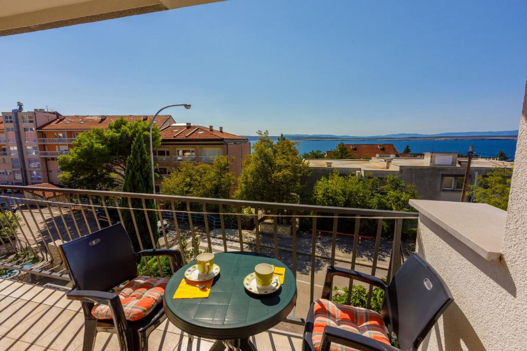 Balkón alebo terasa v ubytovaní Apartments Loncaric