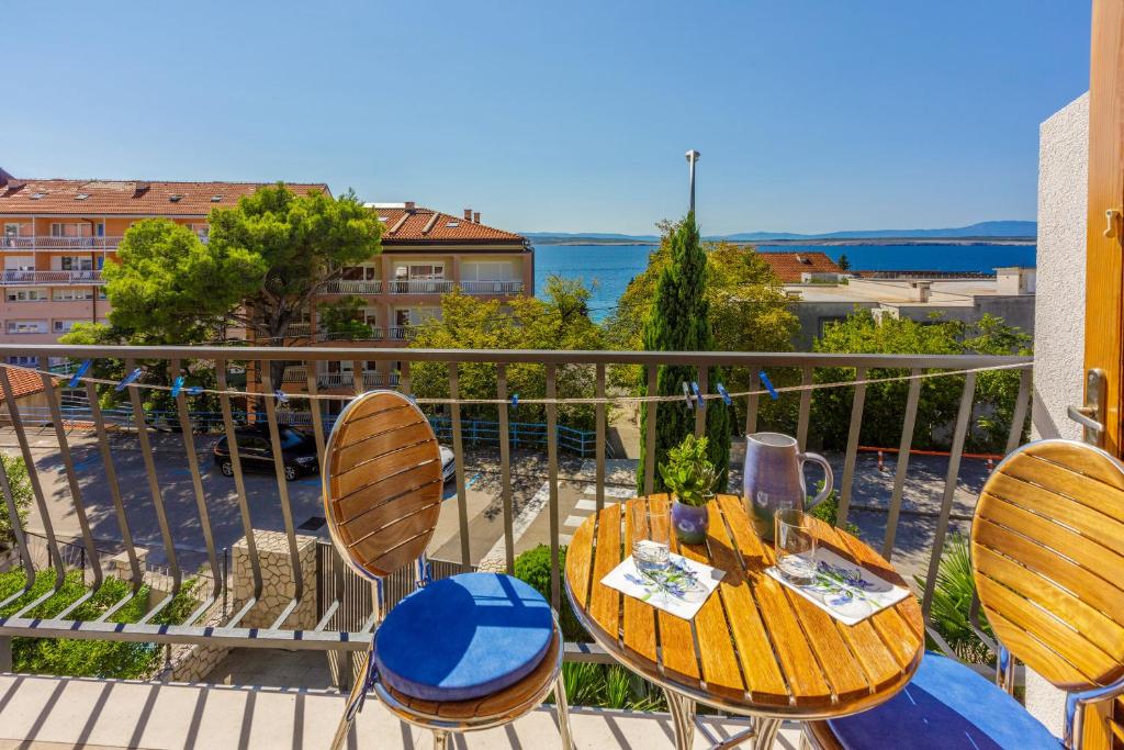 Balkón alebo terasa v ubytovaní Apartments Loncaric