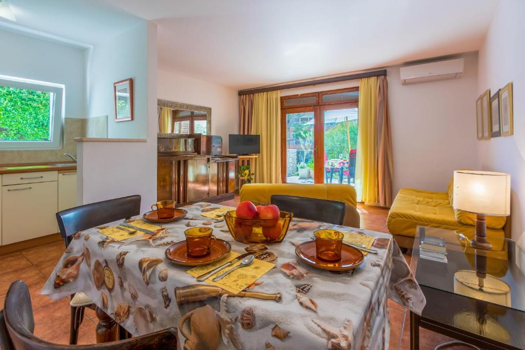 Jedlo v apartmáne alebo blízkom okolí
