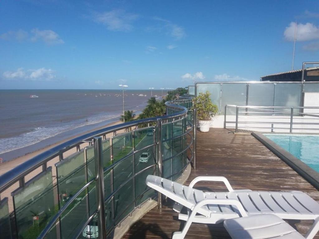 Sensacional Flat Frente Mar no Manaíra Palace!