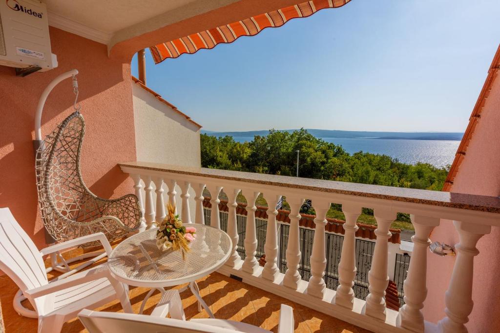 Balkón nebo terasa v ubytování House Haus Rosa