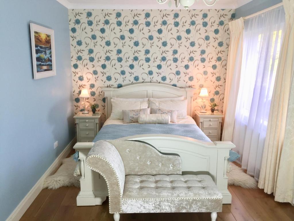 Voodi või voodid majutusasutuse Laburnum B&B toas