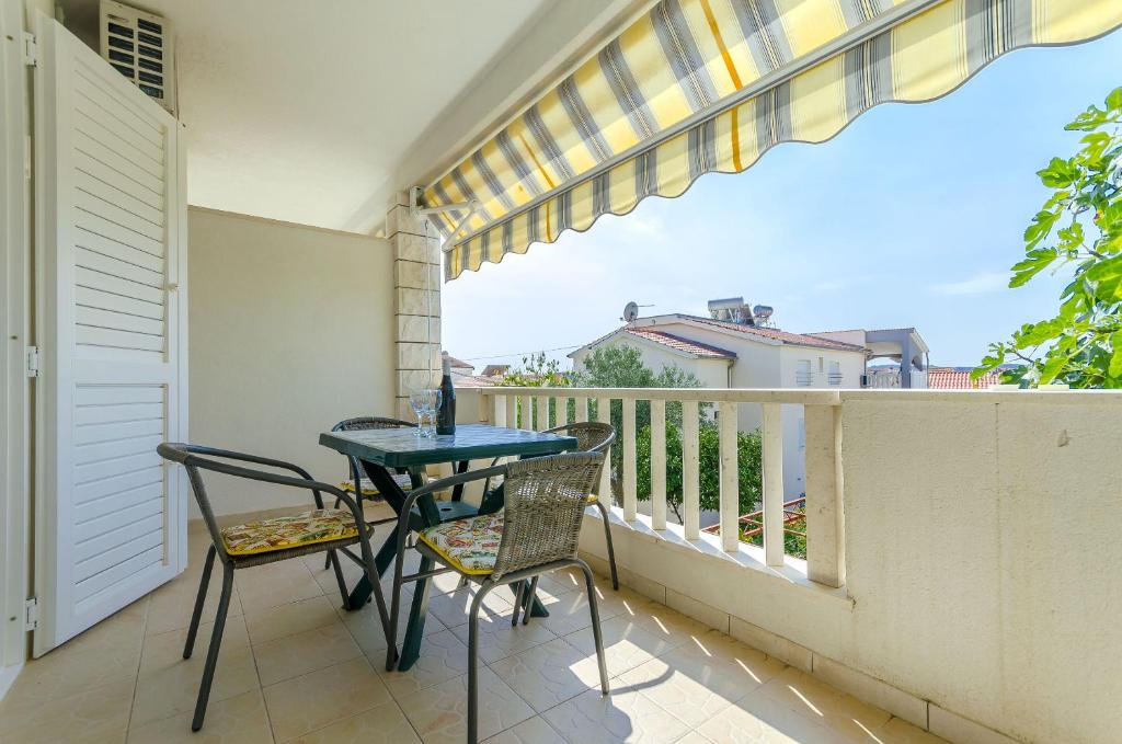 Balkón nebo terasa v ubytování Apartments Tily
