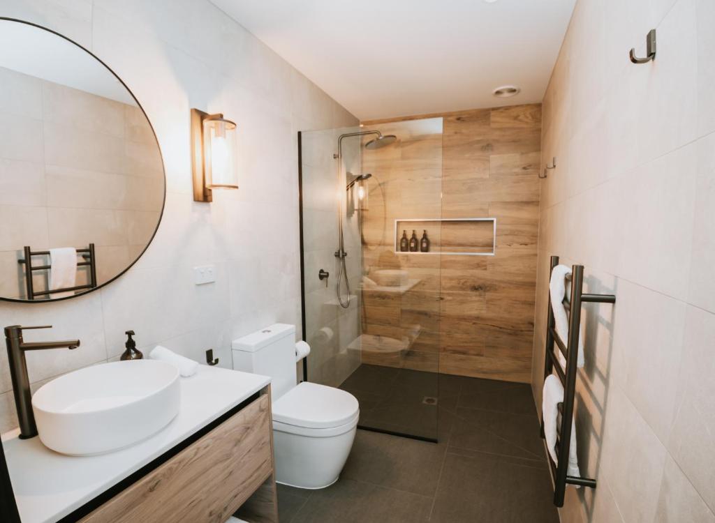 Koupelna v ubytování Cross Hill Glamping