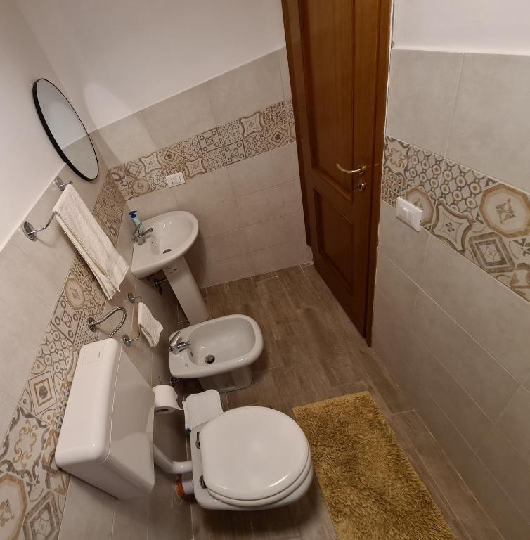 Kúpeľňa v ubytovaní Agorà Sant’anna Apartment