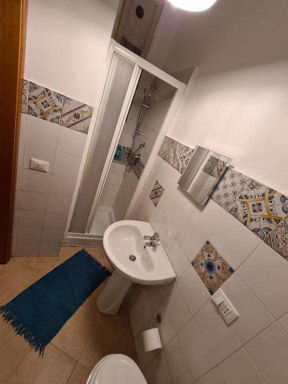 Kúpeľňa v ubytovaní Agorà Sant’anna Apartment