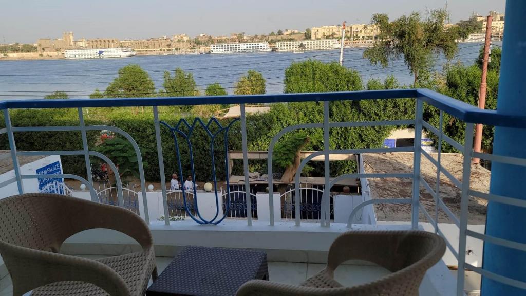 Balkón nebo terasa v ubytování Hofni Palace Nile Niew