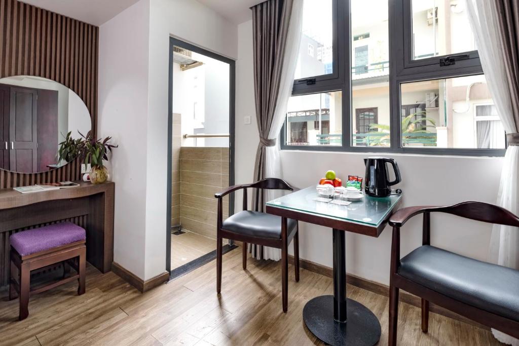 Posezení v ubytování Azura Gold Hotel & Apartment