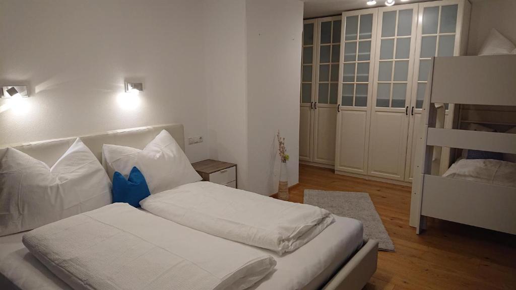 Postel nebo postele na pokoji v ubytování Hoamatl, Appartement