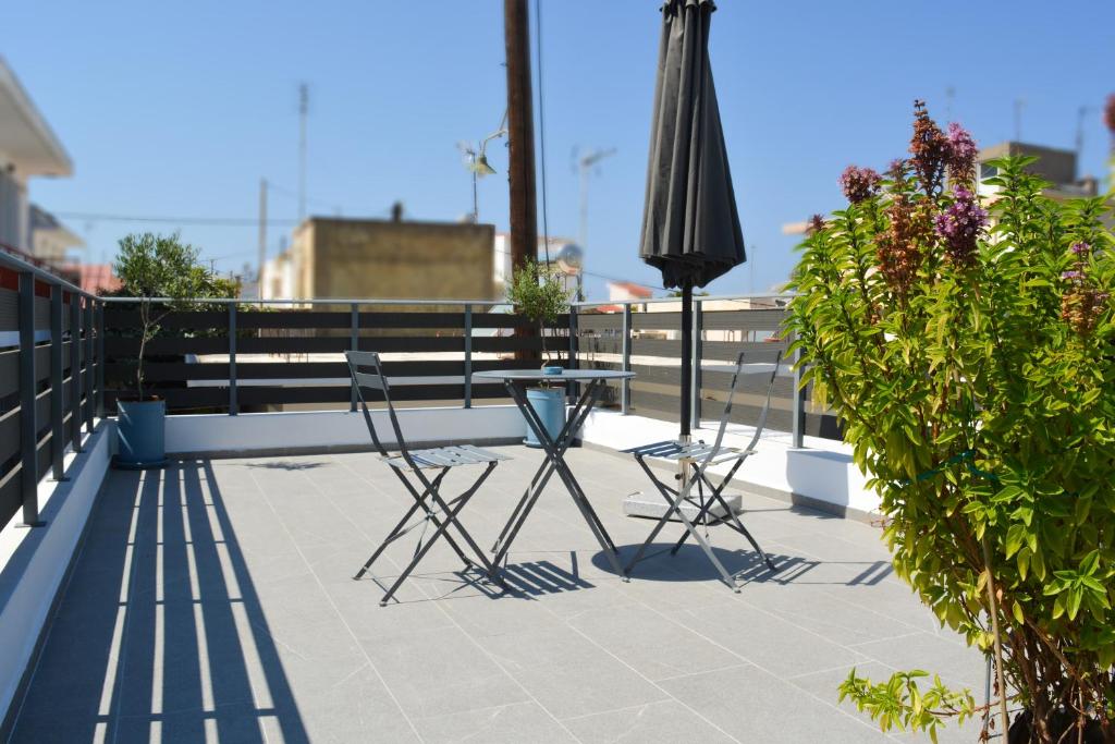 Balkón nebo terasa v ubytování Casa terrazzo
