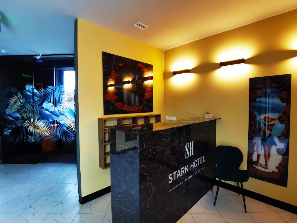 Vstupní hala nebo recepce v ubytování STARK HOTEL