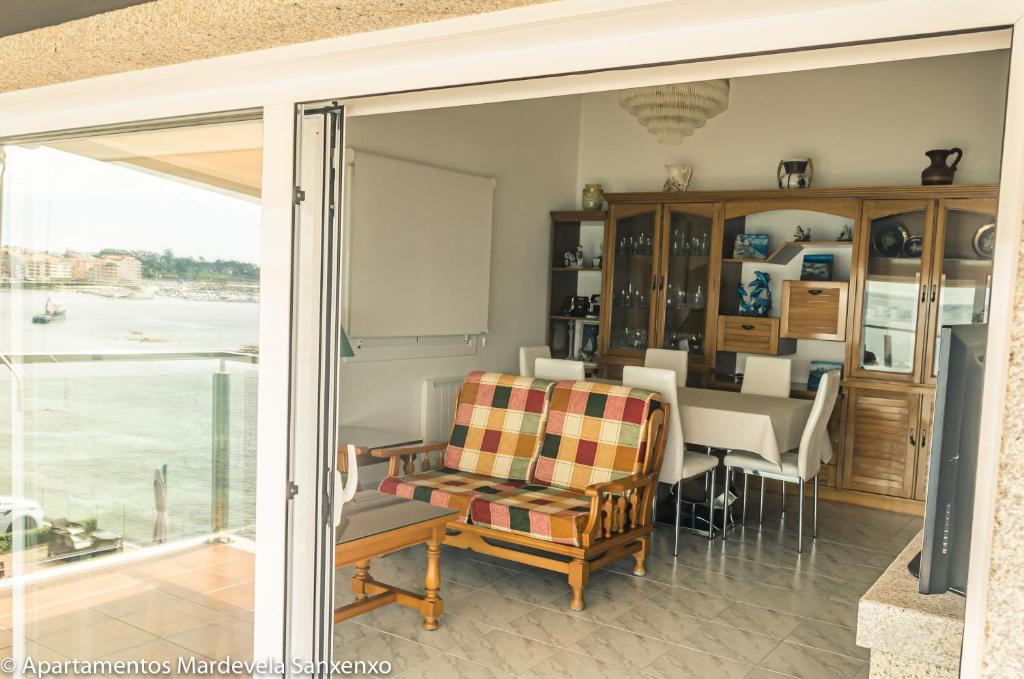 Posezení v ubytování Apartamento Mardevela