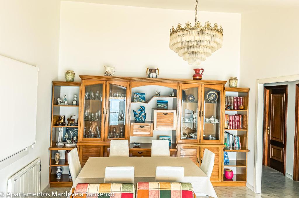 Posezení v ubytování Apartamento Mardevela