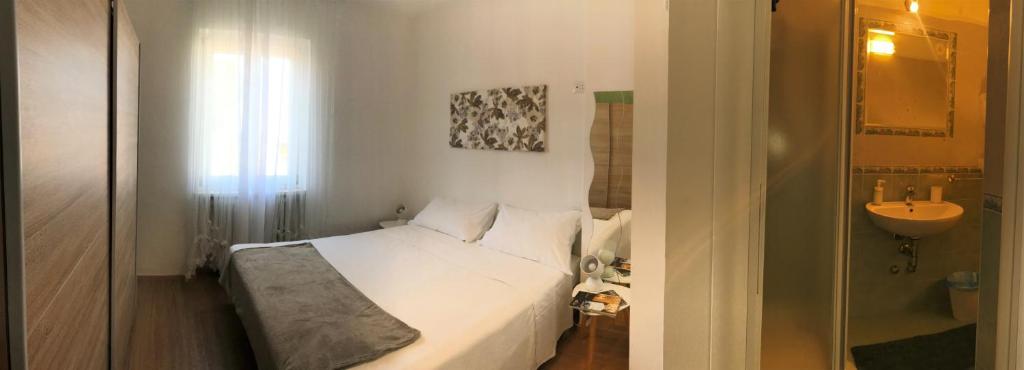 Postel nebo postele na pokoji v ubytování Corte Colori