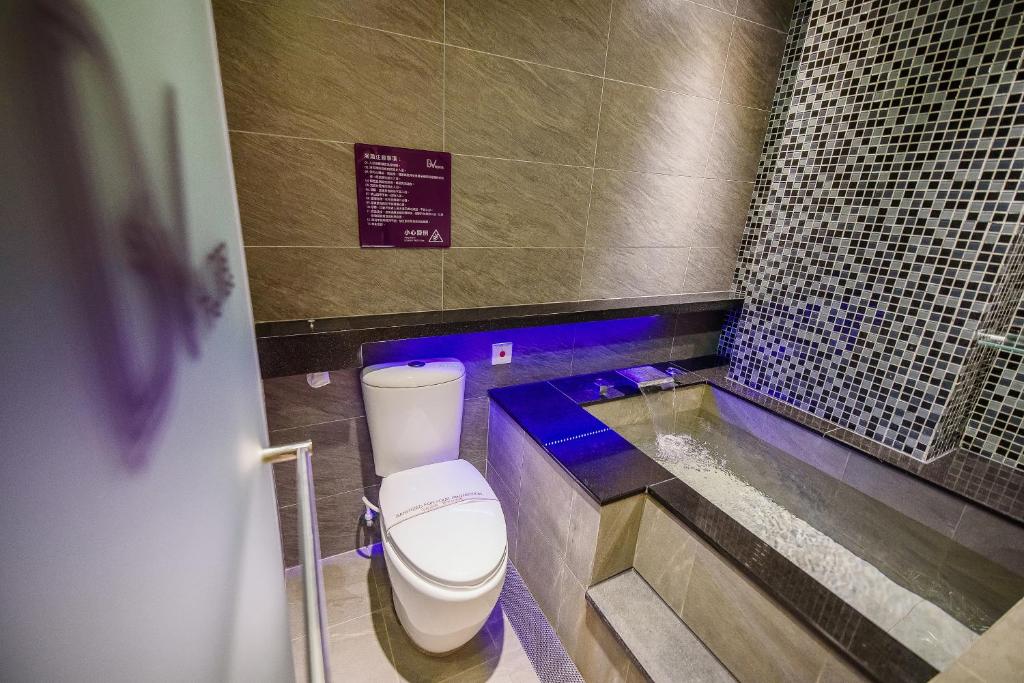 Koupelna v ubytování SIX FUKUN HOTEL