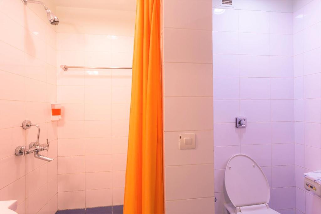 Koupelna v ubytování Ginger Ahmedabad Vastrapur