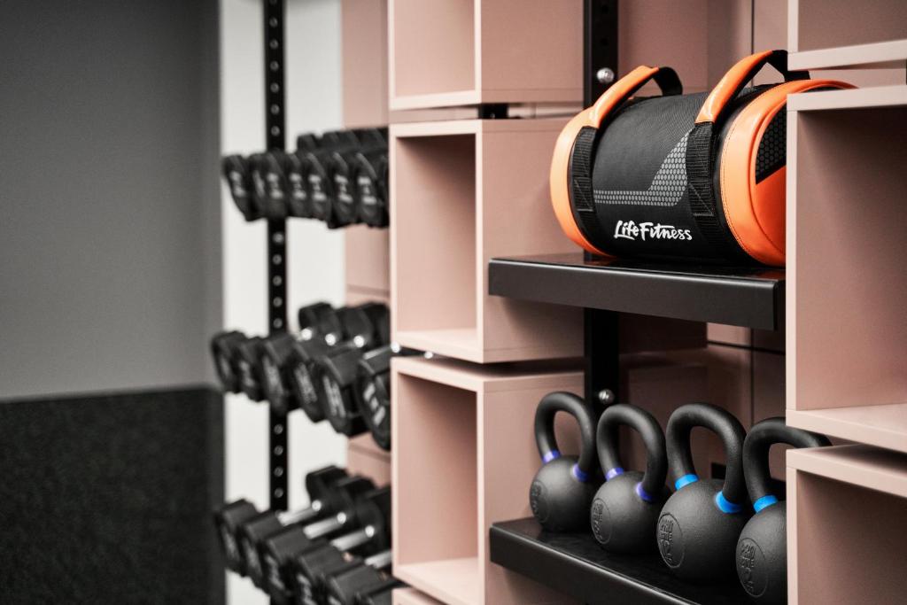 Fitness centrum a/nebo fitness zařízení v ubytování Schwan Locke