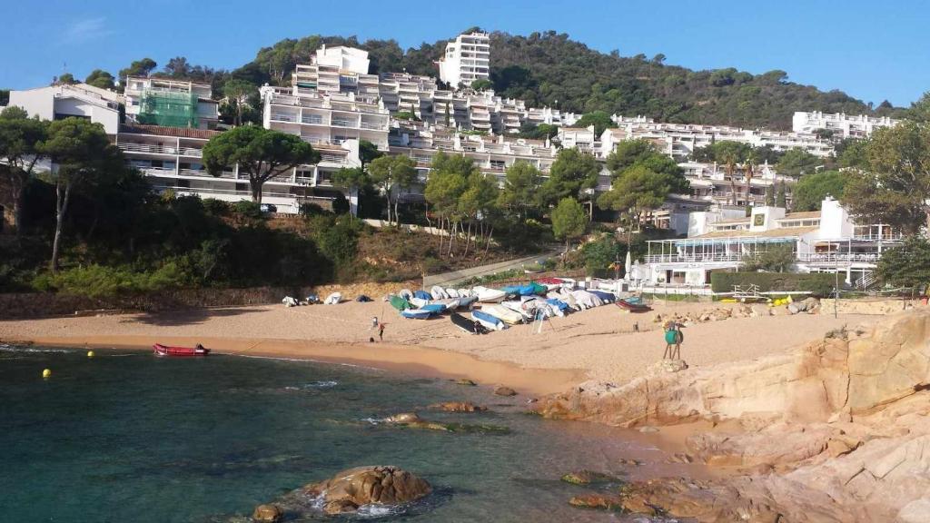Fotografie z fotogalerie ubytování Apartamento Cala Salionç Playa frente a la playa v destinaci Tossa de Mar