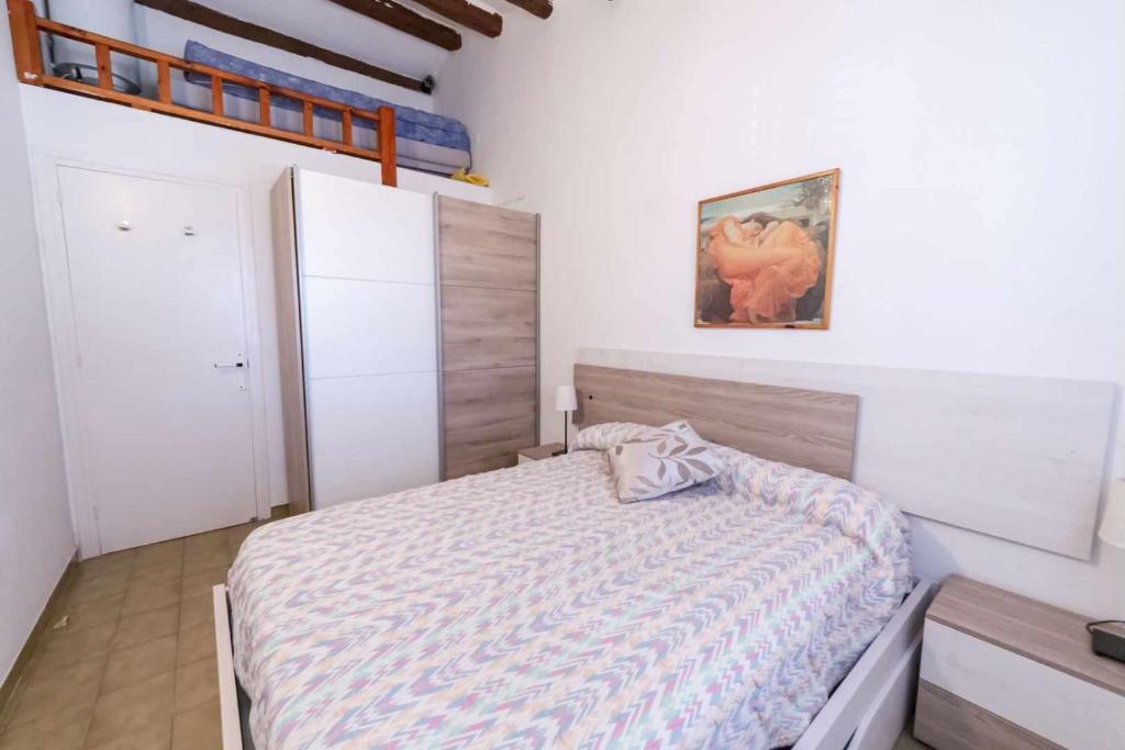 Posteľ alebo postele v izbe v ubytovaní Casas Blanca 34 piscina Playa privada wifi