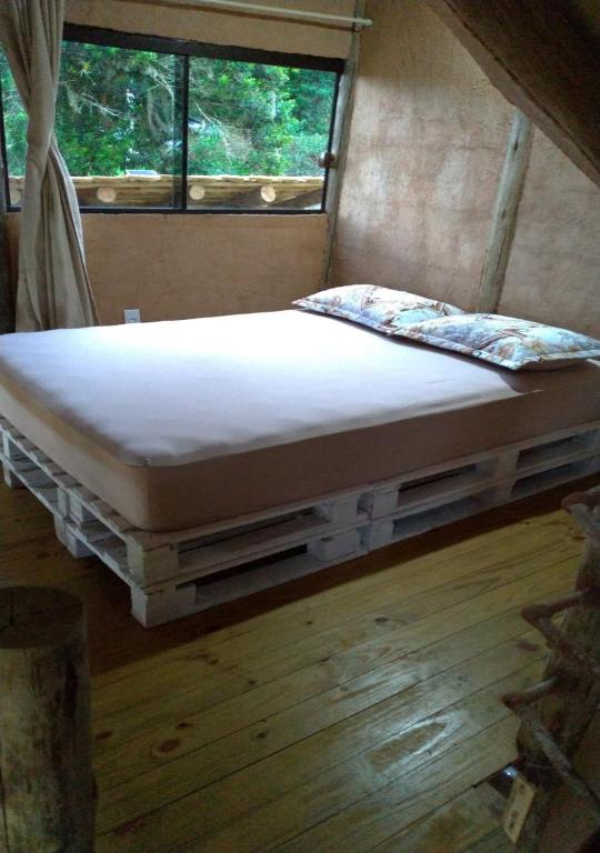 CABANA AFRICANA com Jacuzzi e vista pra lagoa