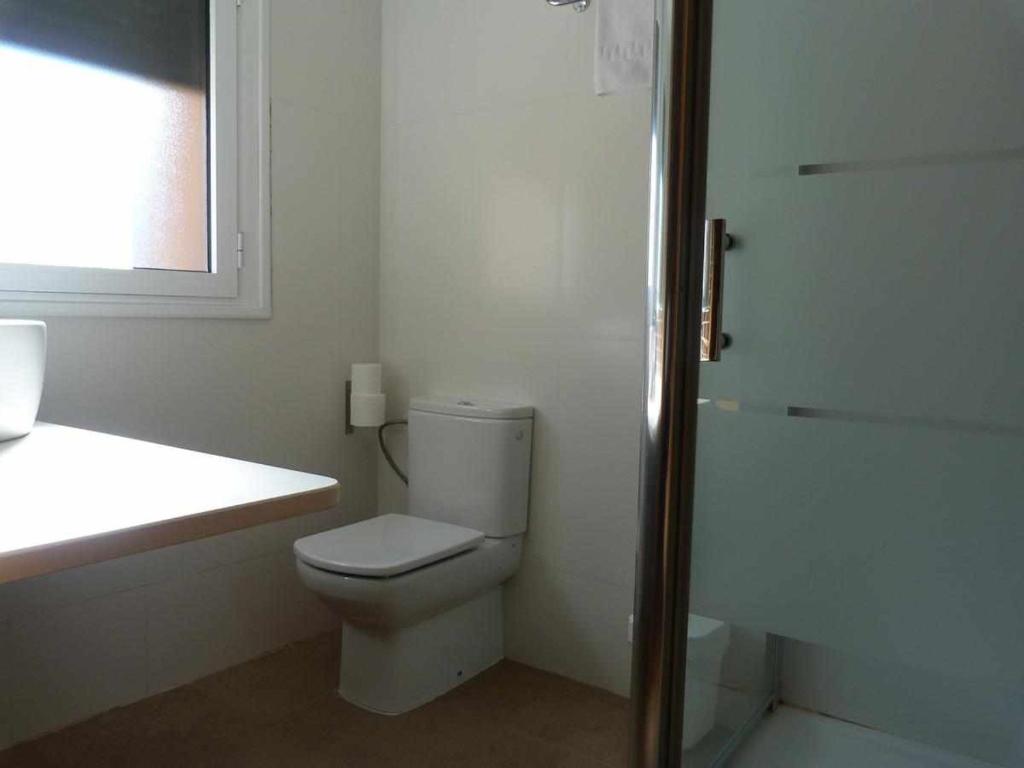 Un baño de Apartamentos Puerta de Ordesa