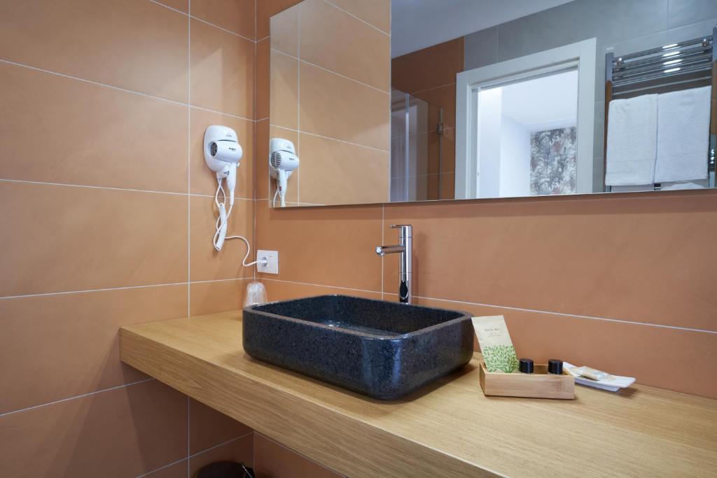 Koupelna v ubytování B&B Iside