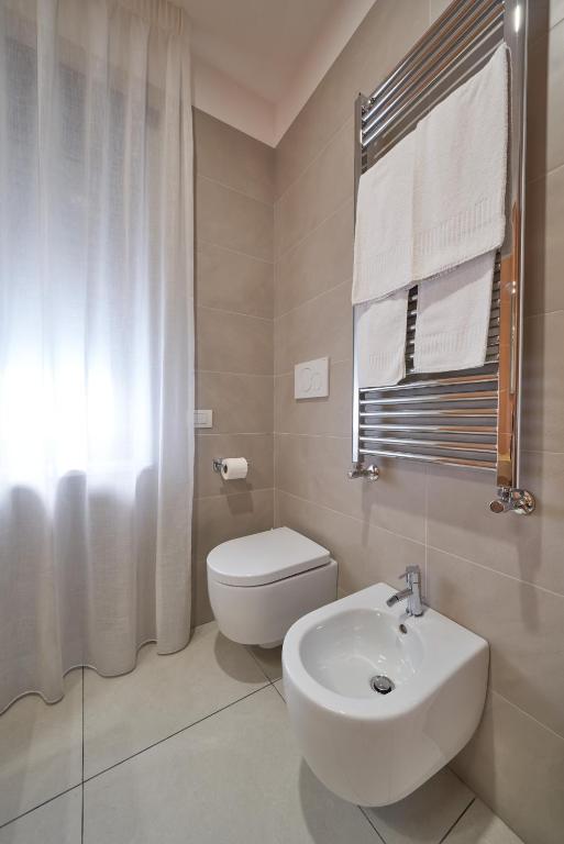 Koupelna v ubytování B&B Iside