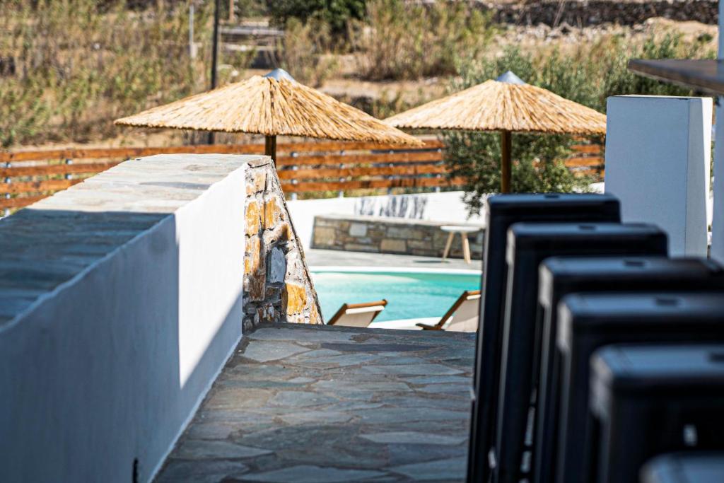 Bazén v ubytování Anassa Cycladic Village nebo v jeho okolí