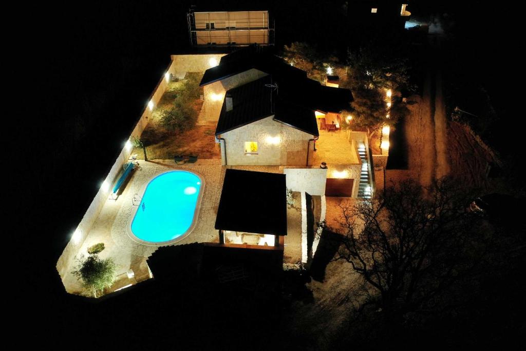 Bazén v ubytovaní Stone House Pridraga alebo v jeho blízkosti