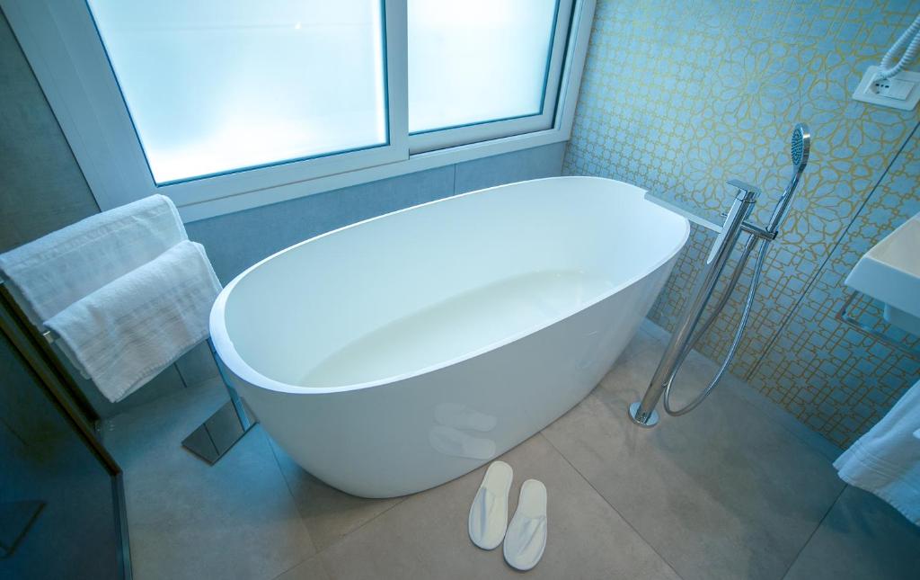 Kúpeľňa v ubytovaní Hotel Malavoglia