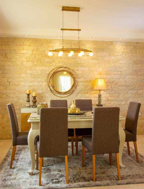 Posezení v ubytování Kallia Apartment