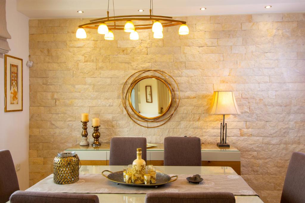 Posezení v ubytování Kallia Apartment