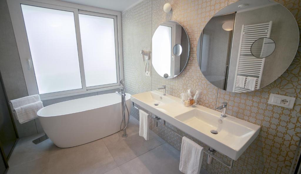 Kúpeľňa v ubytovaní Hotel Malavoglia