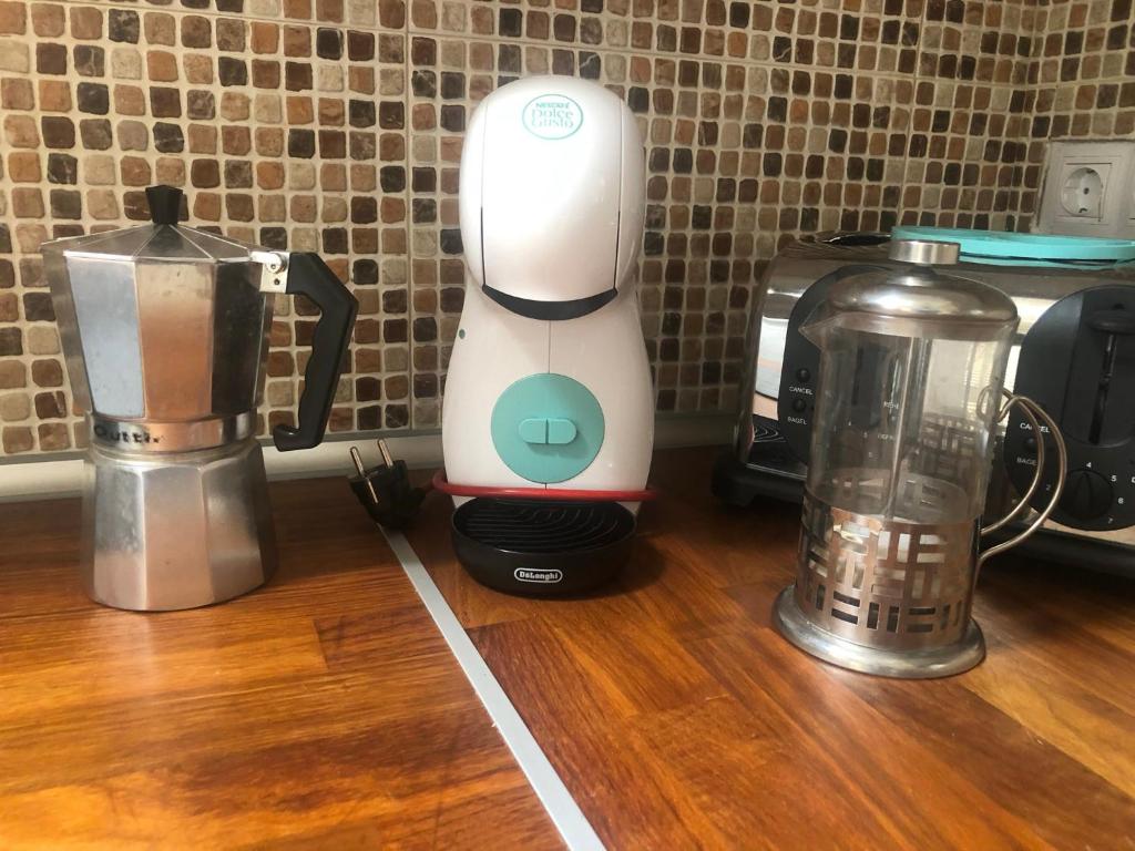 Coffee and tea making facilities at Villa Casa Bream